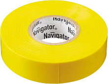 Изолента ПВХ 19мм (рул.20м) желт. NIT-A19-20/Y | Код. 71112 | Navigator